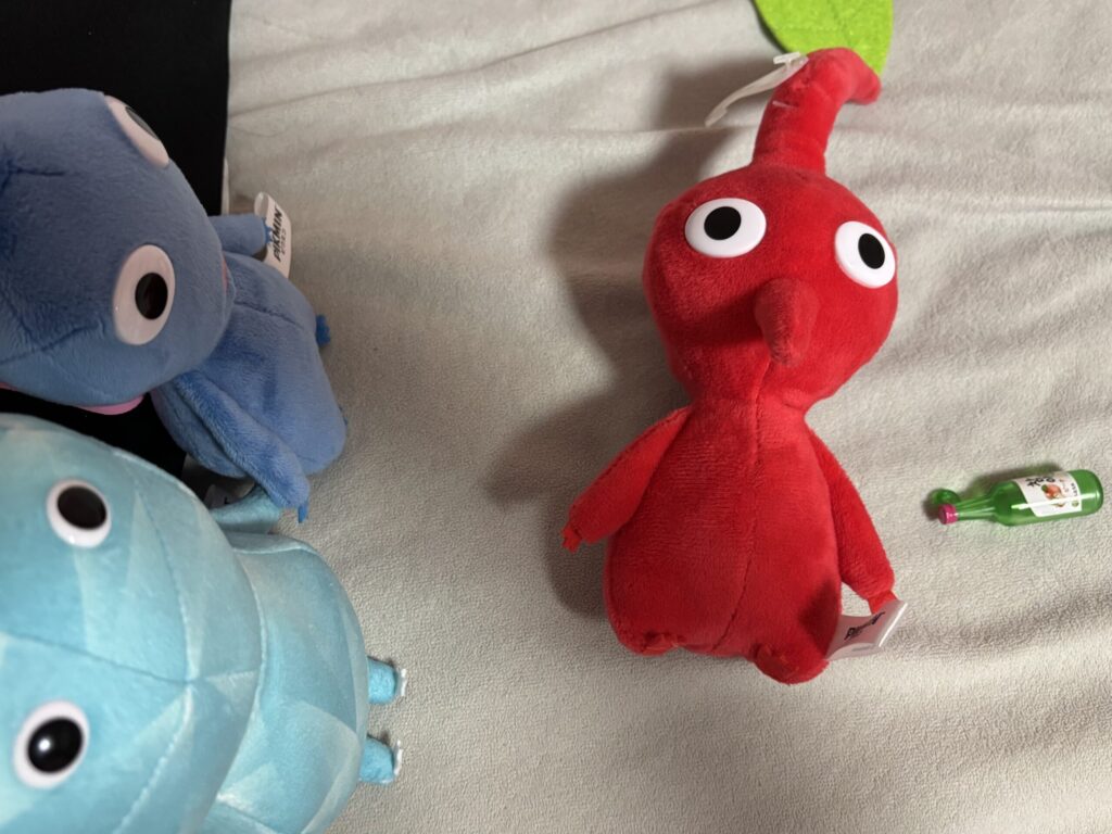 赤ピクミンのドラゴン君の酔い倒れ