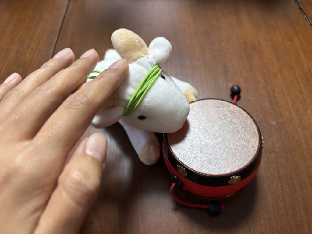 応援終了後のベスちゃん