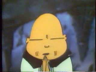 おかめの面がケラケラ笑う